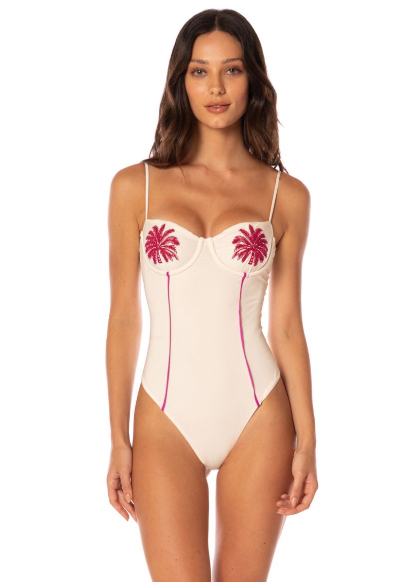 TROPICAL HAVEN CAMELIA ONE PIECE, Size: S