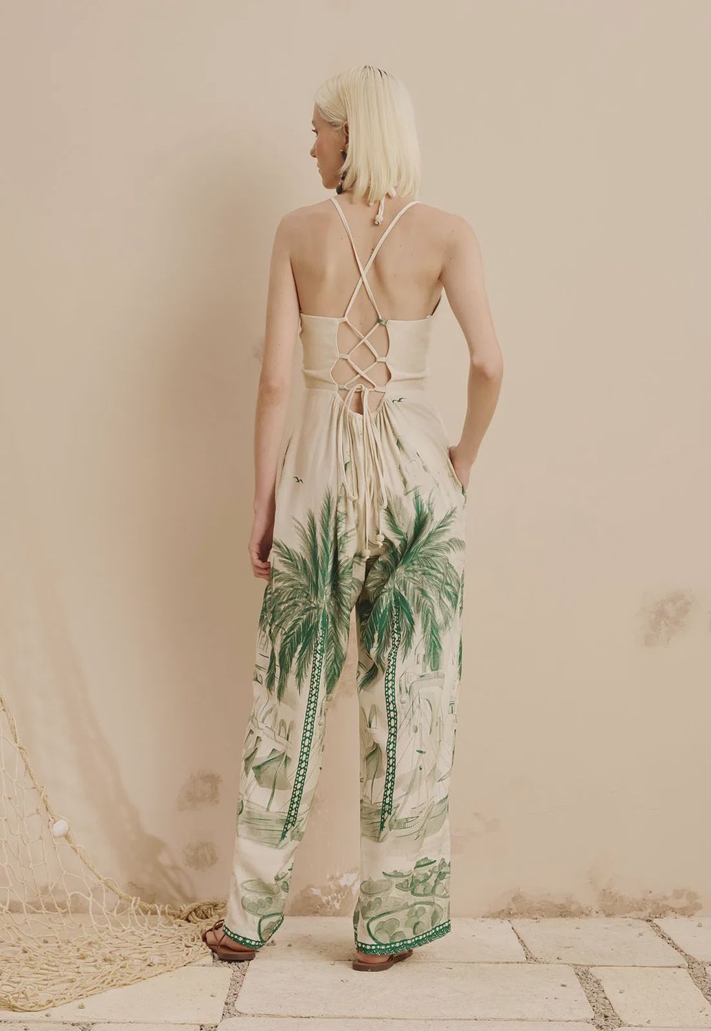 AVA GREEN JUMPSUIT