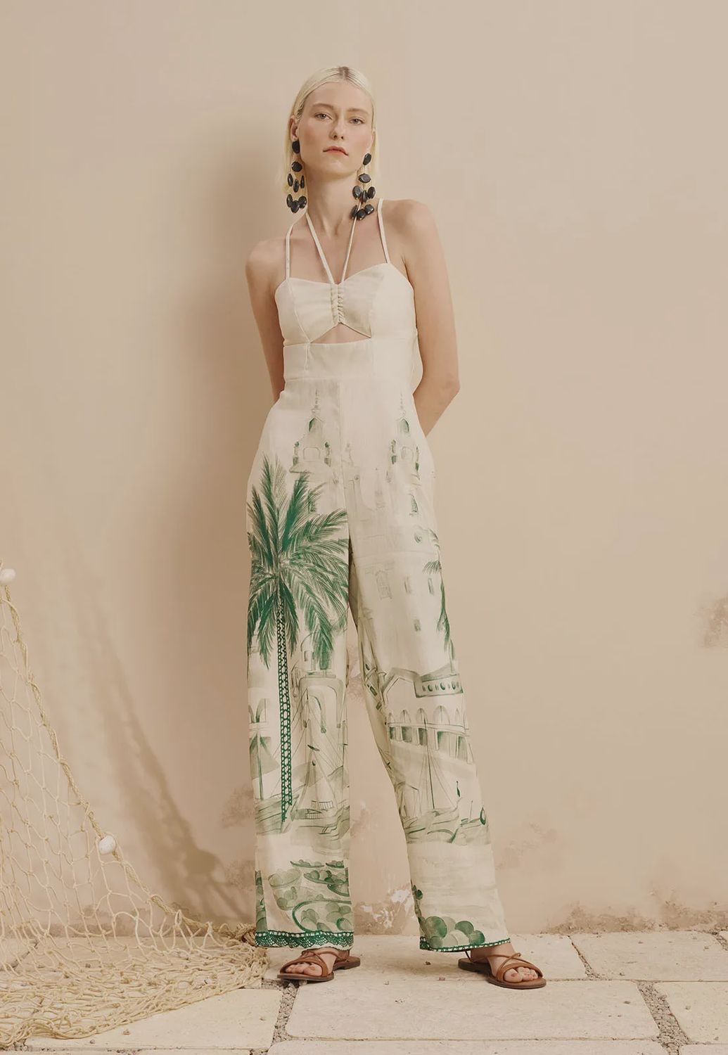 AVA GREEN JUMPSUIT, Size: S