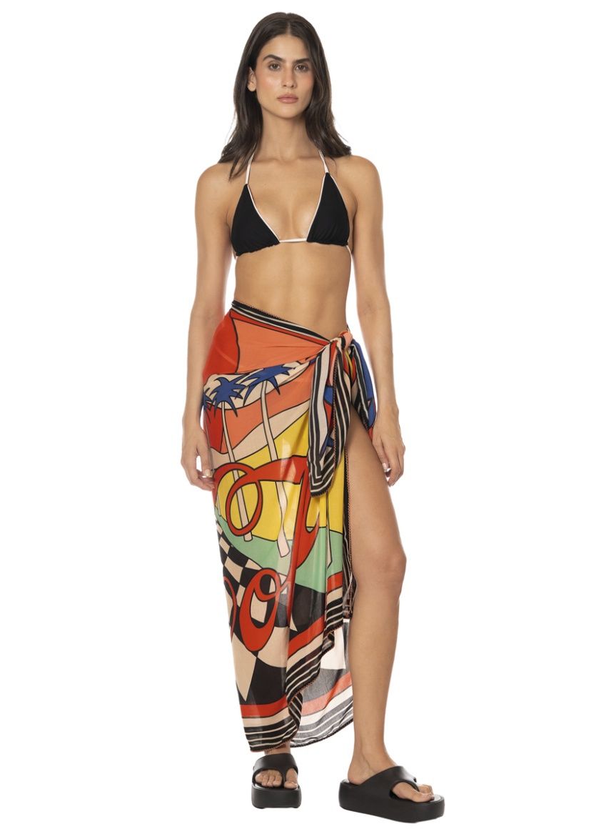 PALM SPRINGS FIZZ ISLA COVER UPS, Size: O/S