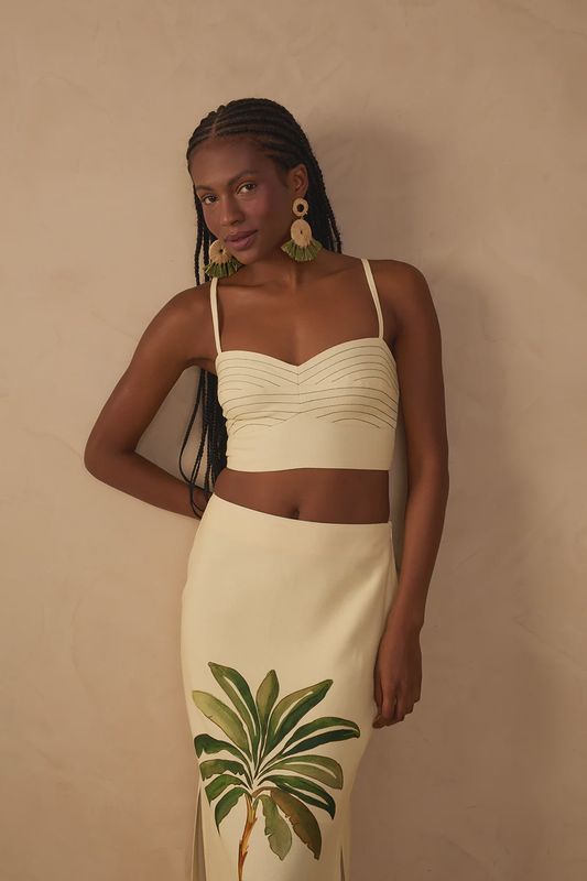 TROPICANA LINNEN  TOP