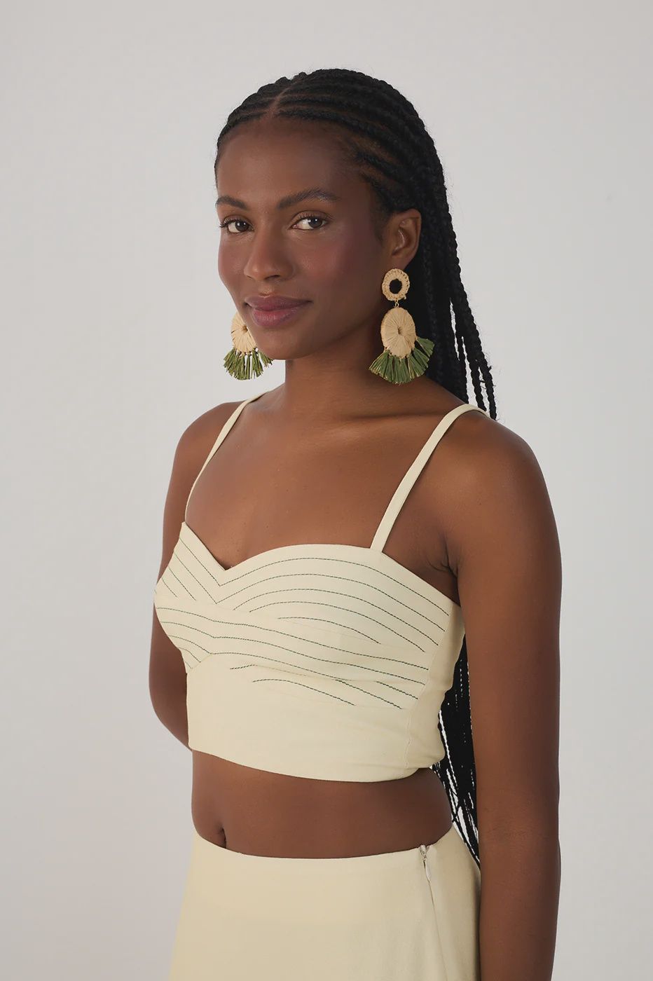 TROPICANA LINNEN  TOP, Size: XS