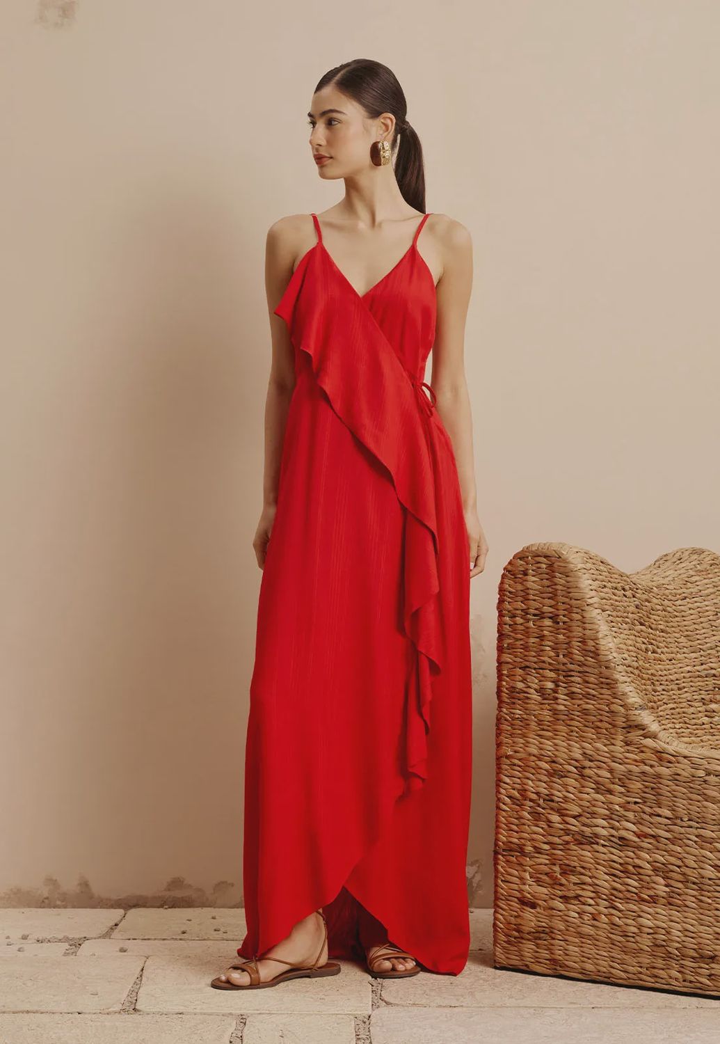 BARBADOS WRAP DRESS