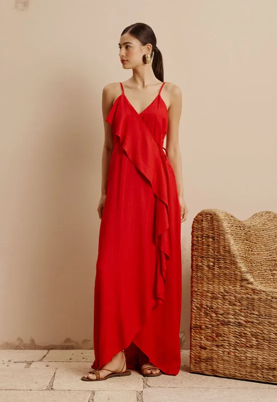 BARBADOS WRAP DRESS