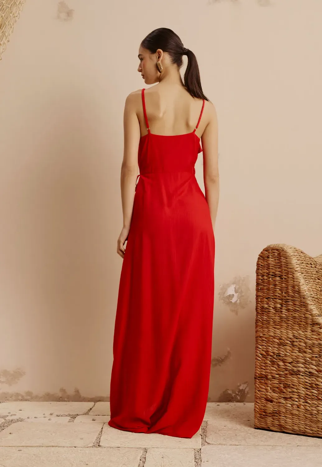 BARBADOS WRAP DRESS