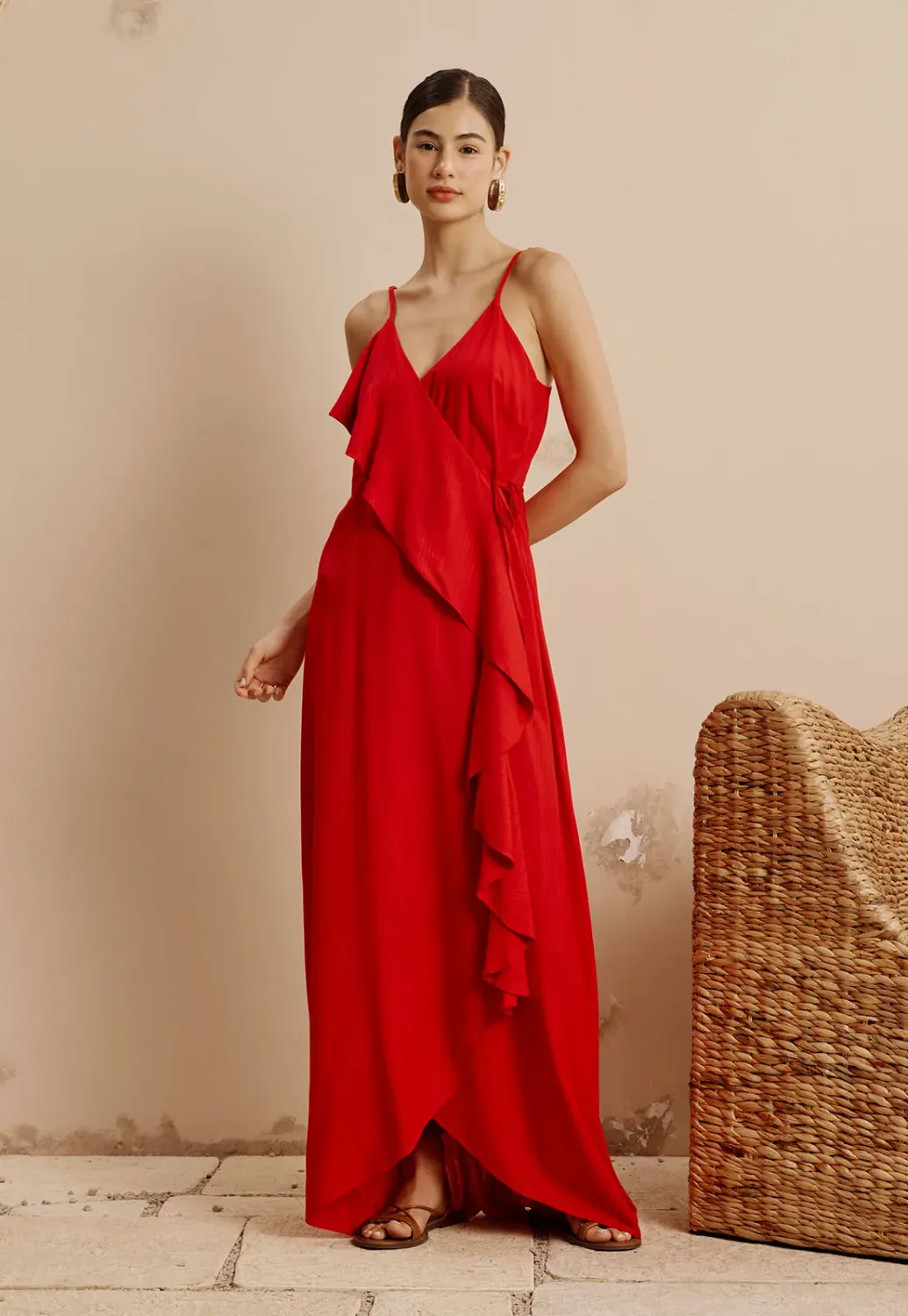 BARBADOS WRAP DRESS
