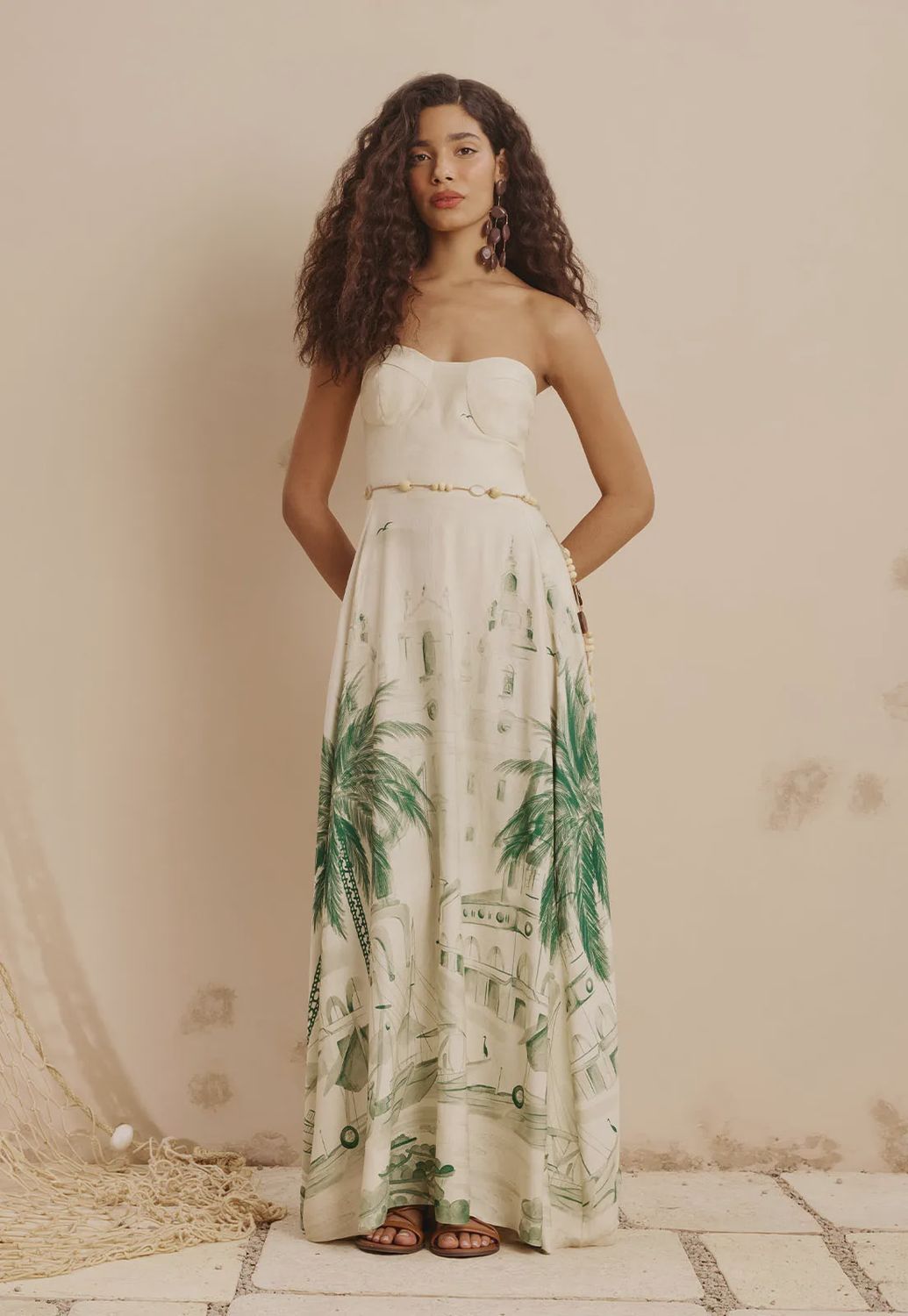 TOMARA BELEM STRAPLESS MAXIDRESS, Size: S