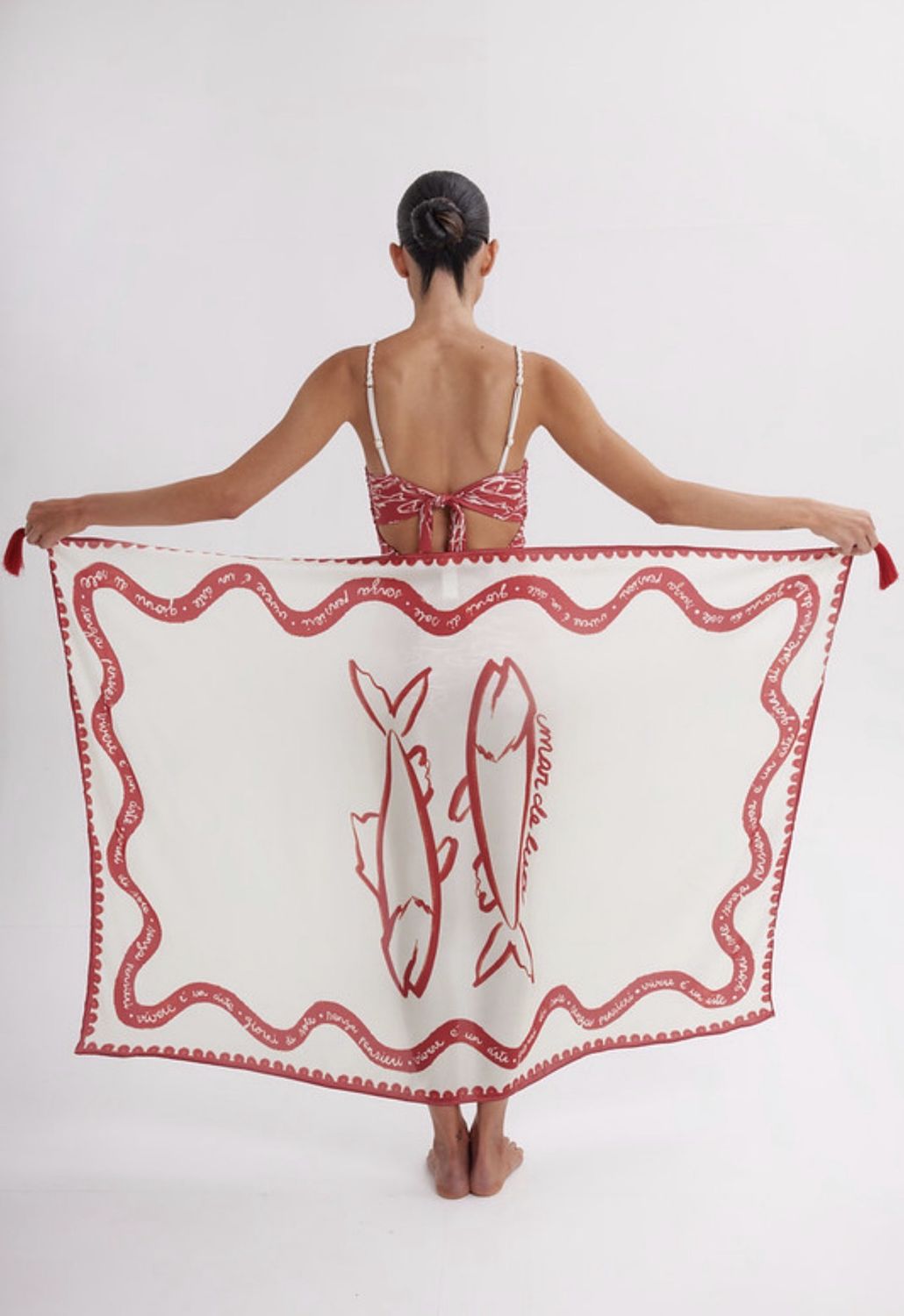 AISHA CORALLE SARONG, Size: O/S