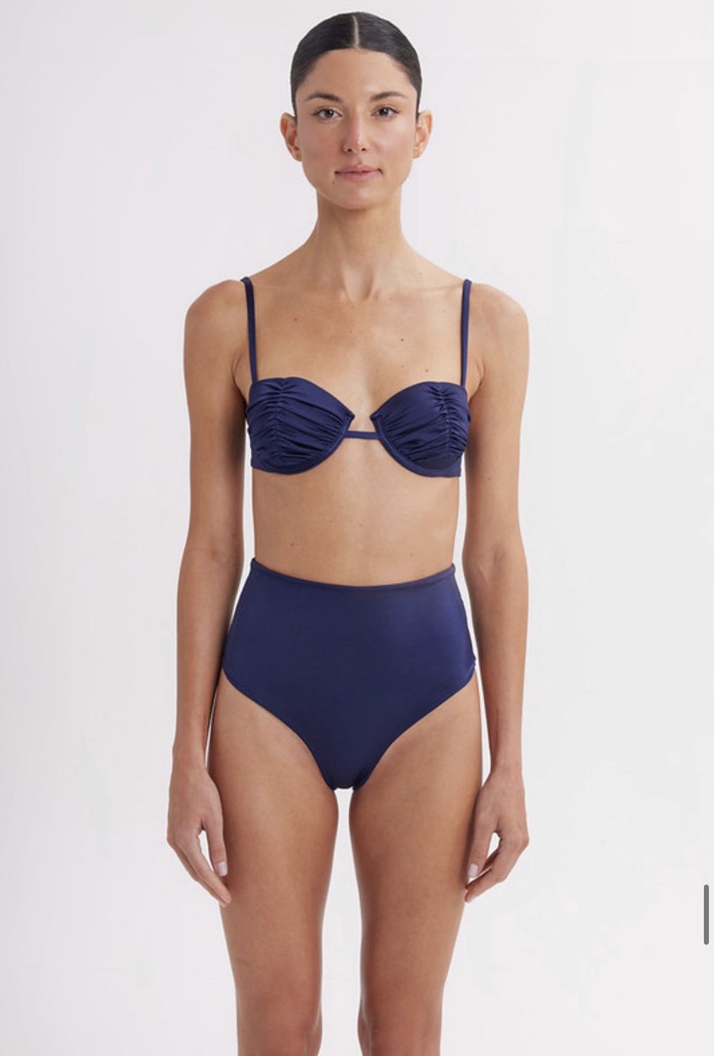NYLA NAVY TOP + LOLA NAVY BOTTOM SET, Size: NYLA TOP NAVY / S