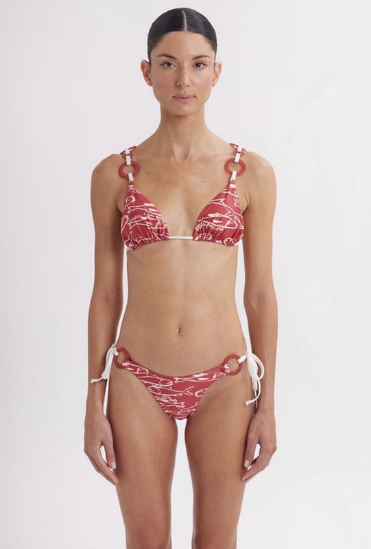 CARRIE CORALLE TOP + BLAIR CHEEKY BOTTOM SET