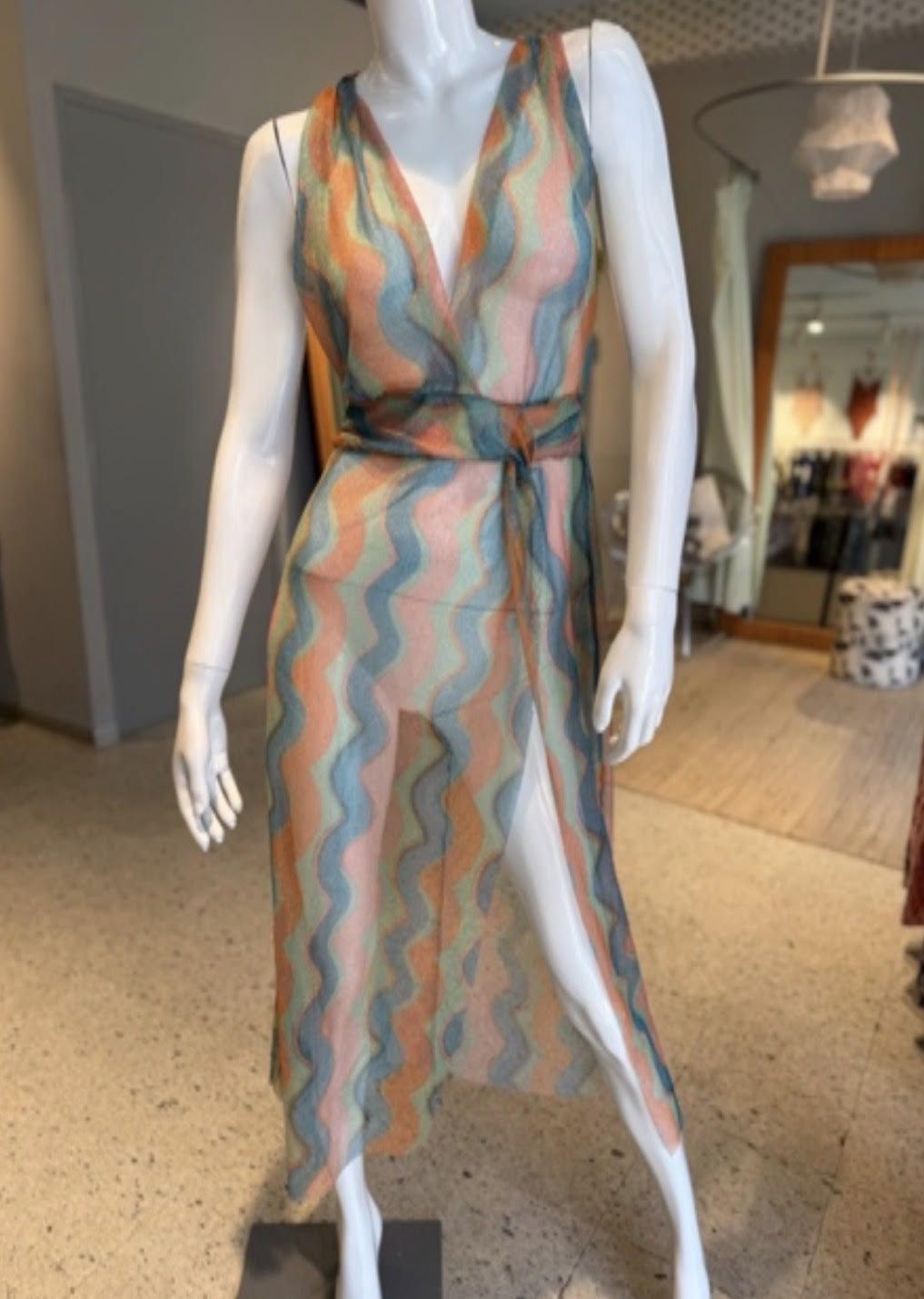 VITTORIA  GREEN COVER UP, Size: S