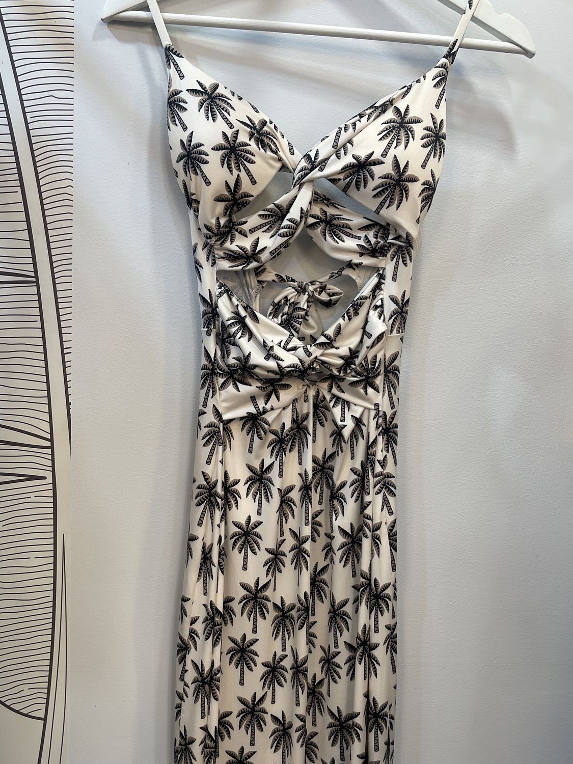 CLAUDE PALMERA DRESS BLACK AND WHITE, Size: S