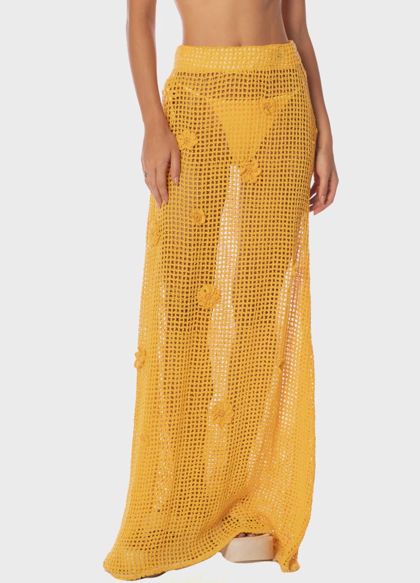 GOLDEN BLOSSOM  GLACIER SKIRT, Size: S