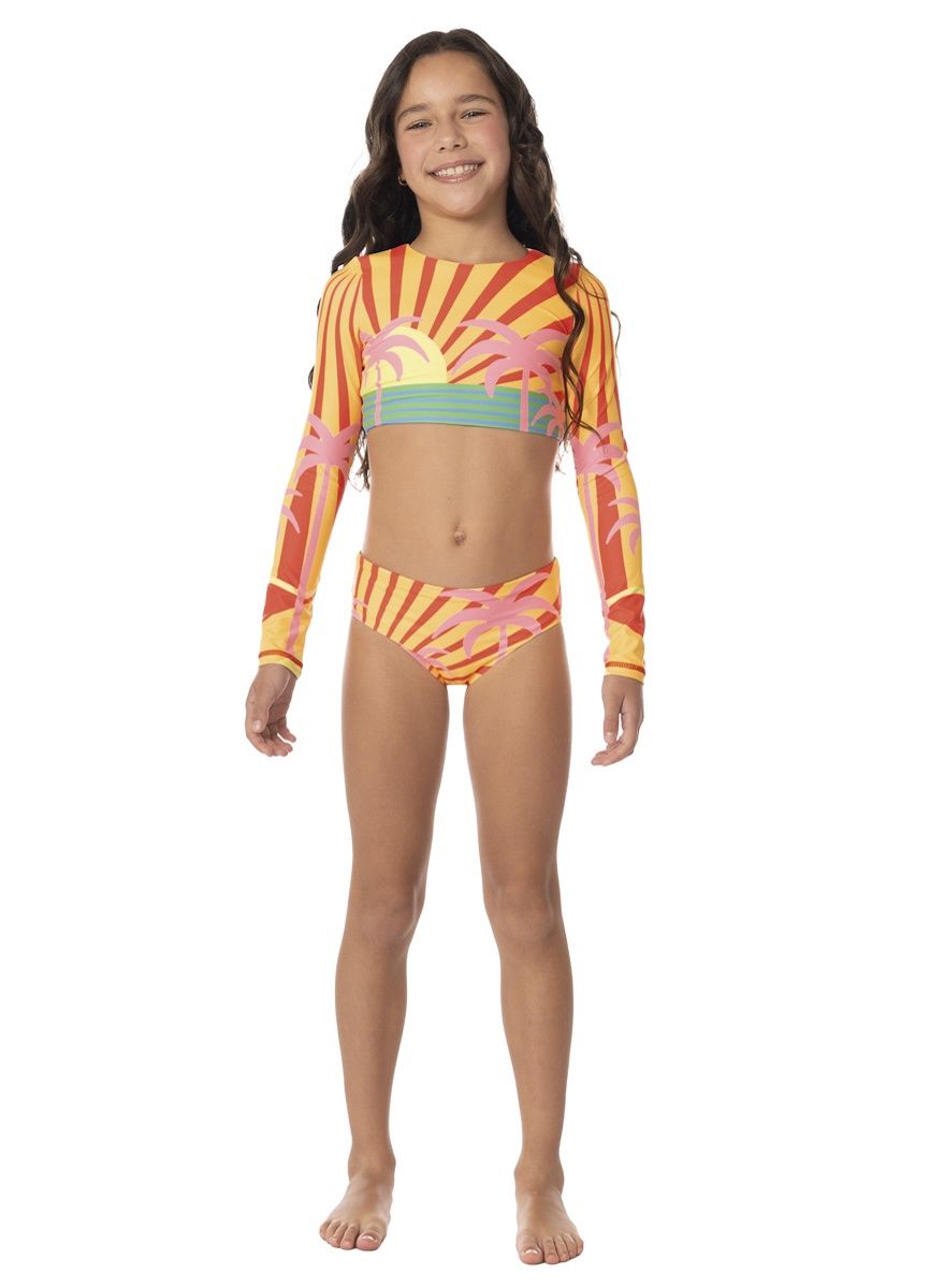 JUNGLE SWAY BRISSA GIRLS SWIMWEAR