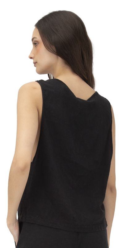 BLACK MISTI VEST - FINAL $399.00  TT WAS $ 760.OO TT