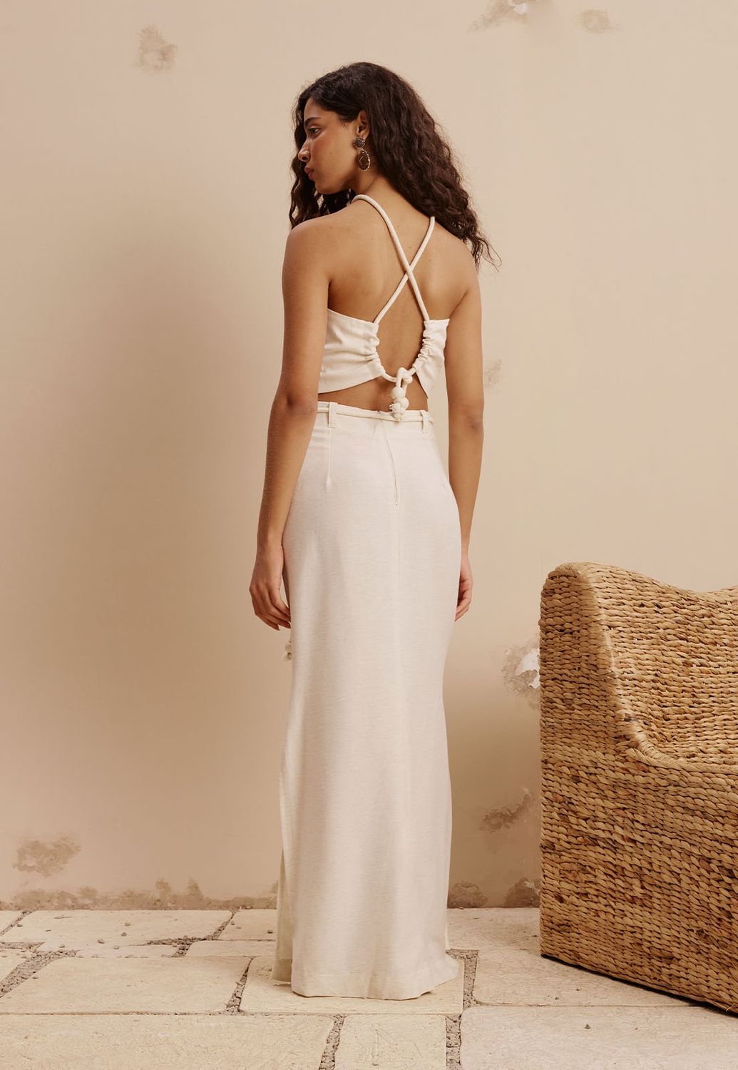 ROPE DETAIL CROPPED TOP