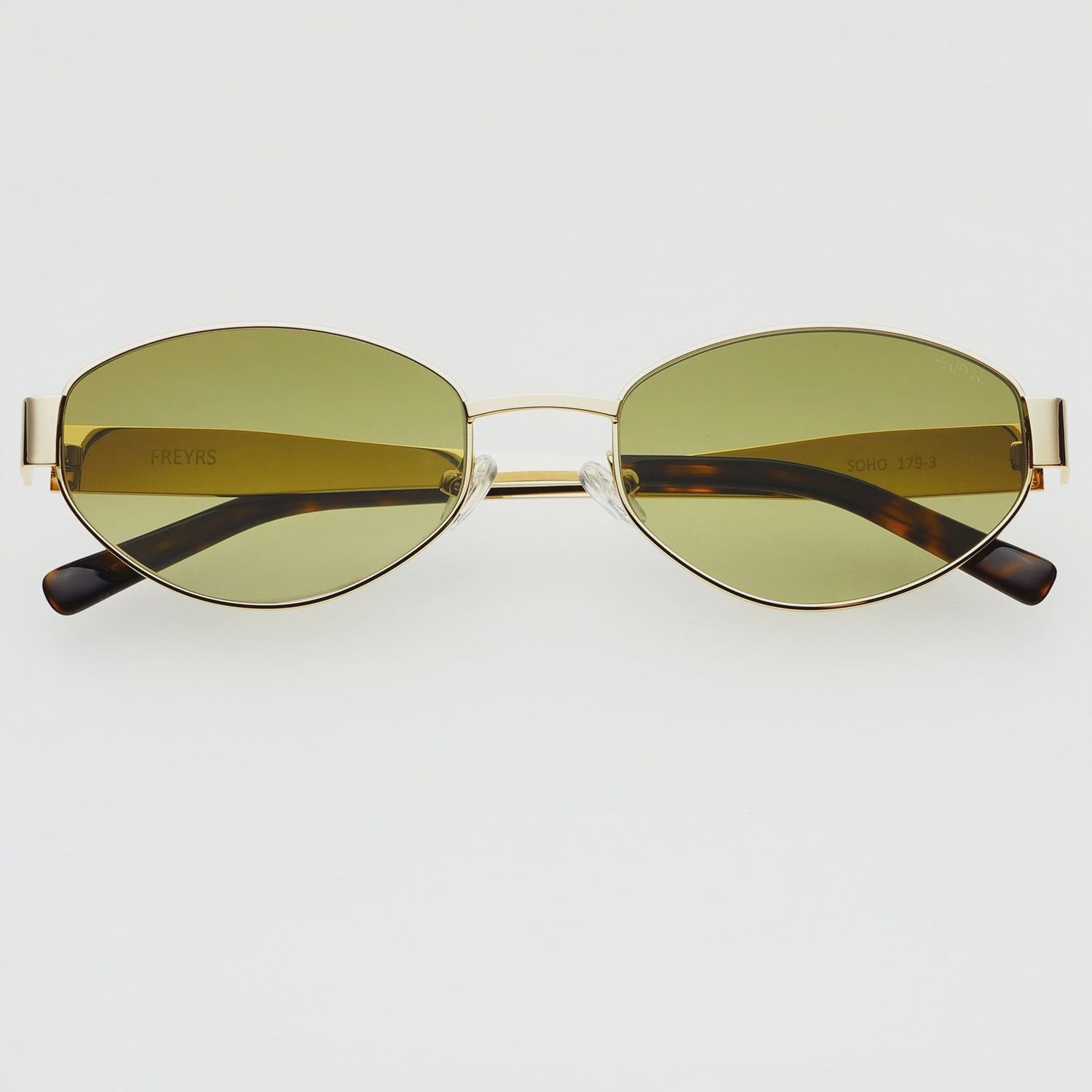 SOHO GREEN SUNGLASSES