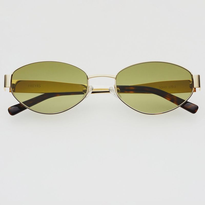SOHO GREEN SUNGLASSES