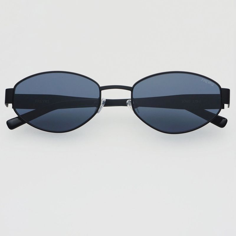 SOHO BLACK SUNGLASSES