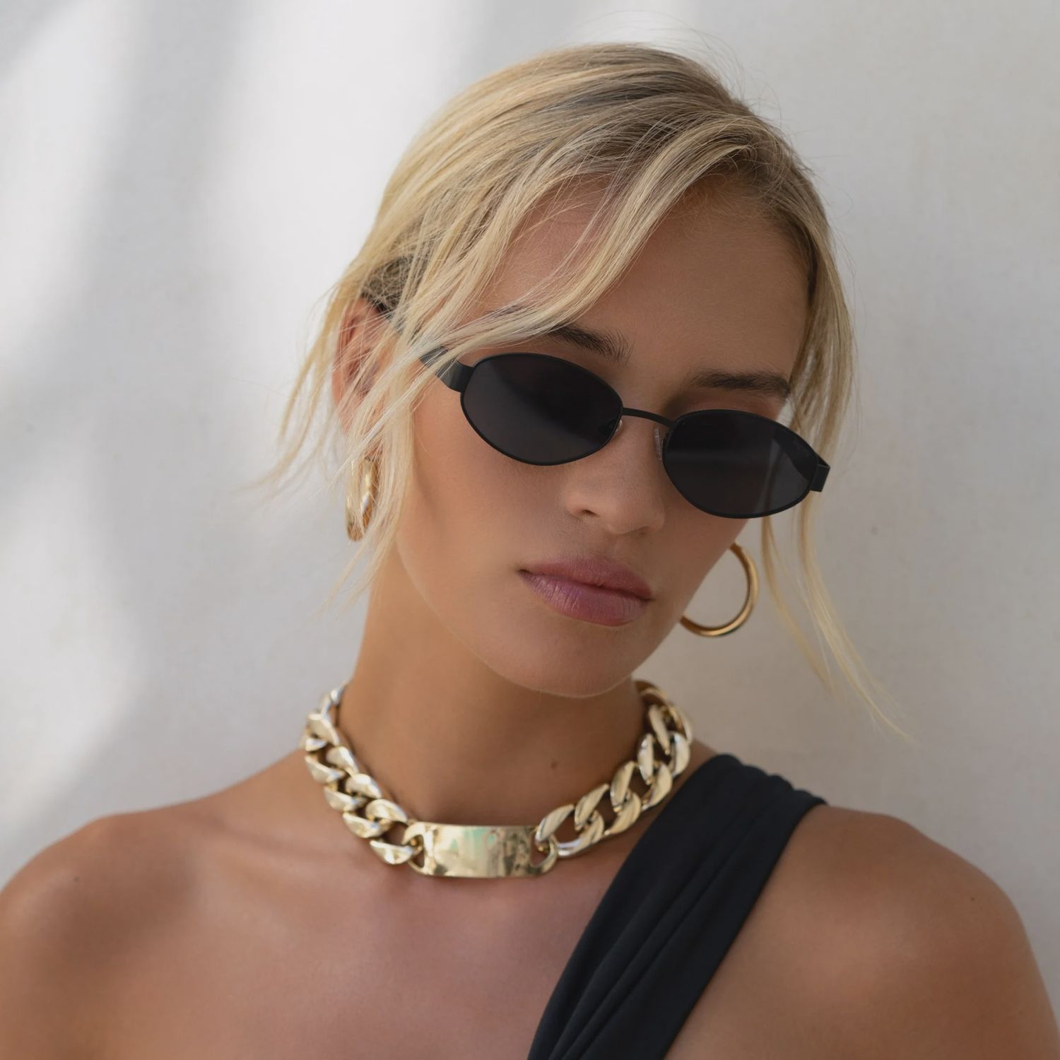 SOHO BLACK SUNGLASSES