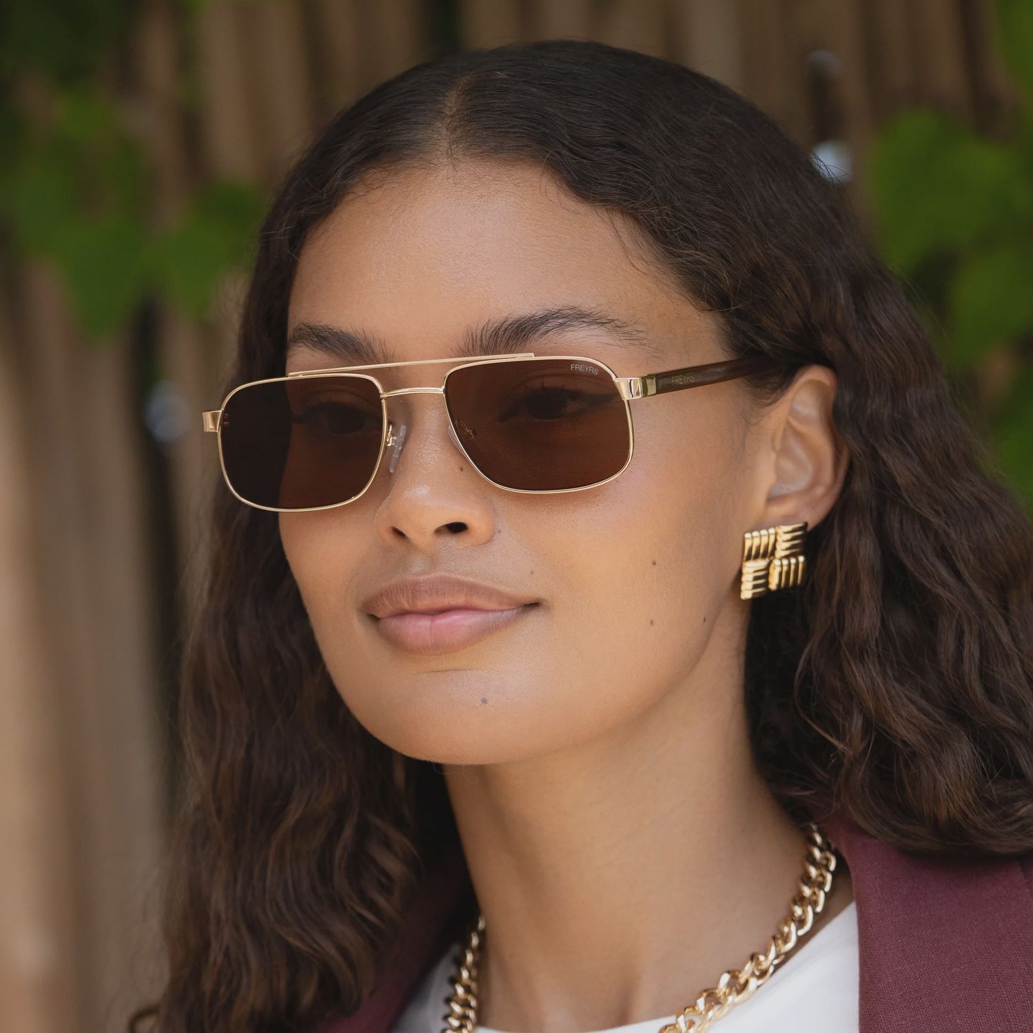 VESPER SOLID BROWN EYEWEAR