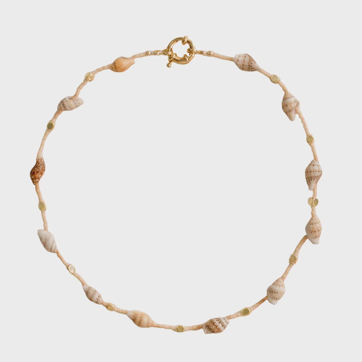 OCEANO NECKLACE, Material: SHELL GOLD