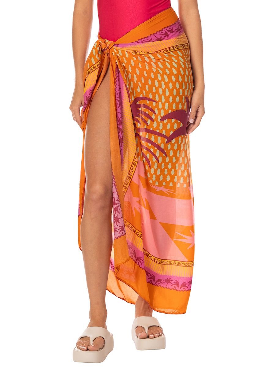 MISTIC GARDEN ISLA COVER UPS, Size: O/S