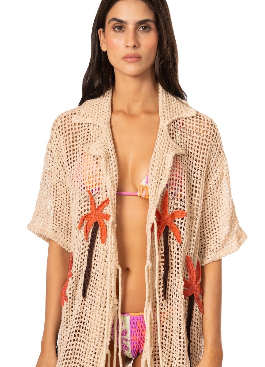 TROPIC NET NIKA DRESS