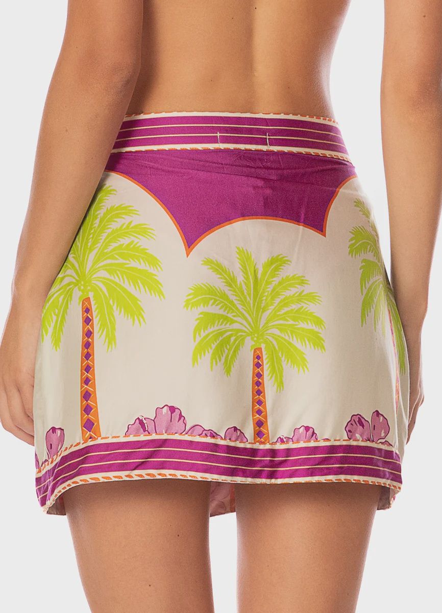 MOROCCAN PALM  SKIRT