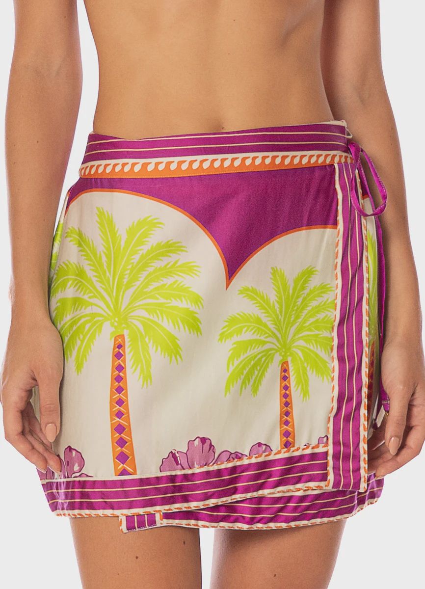 MOROCCAN PALM  SKIRT