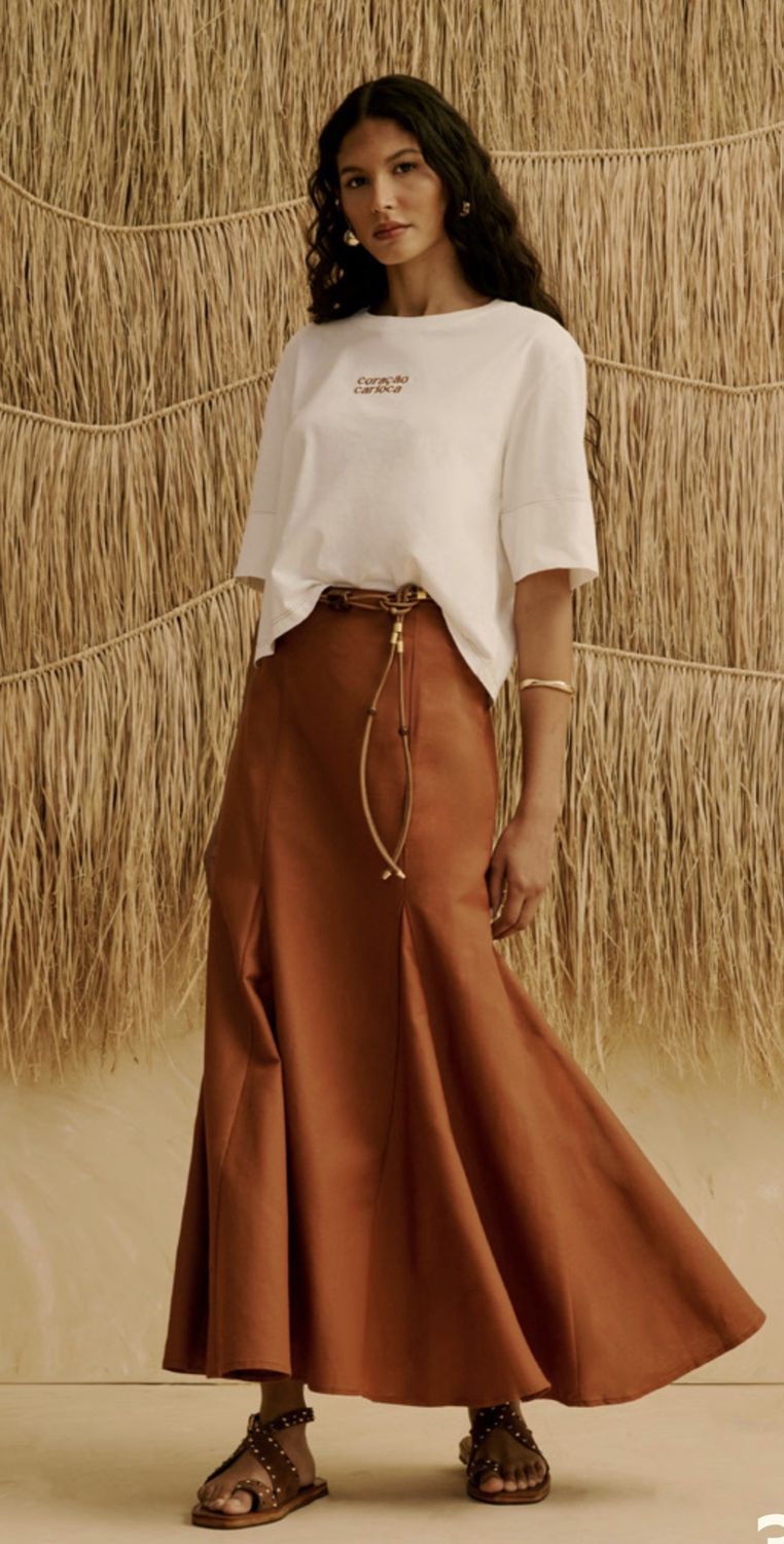 GUSSETS SKIRT, Size: S