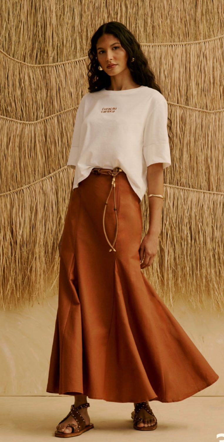 GUSSETS SKIRT, Size: S