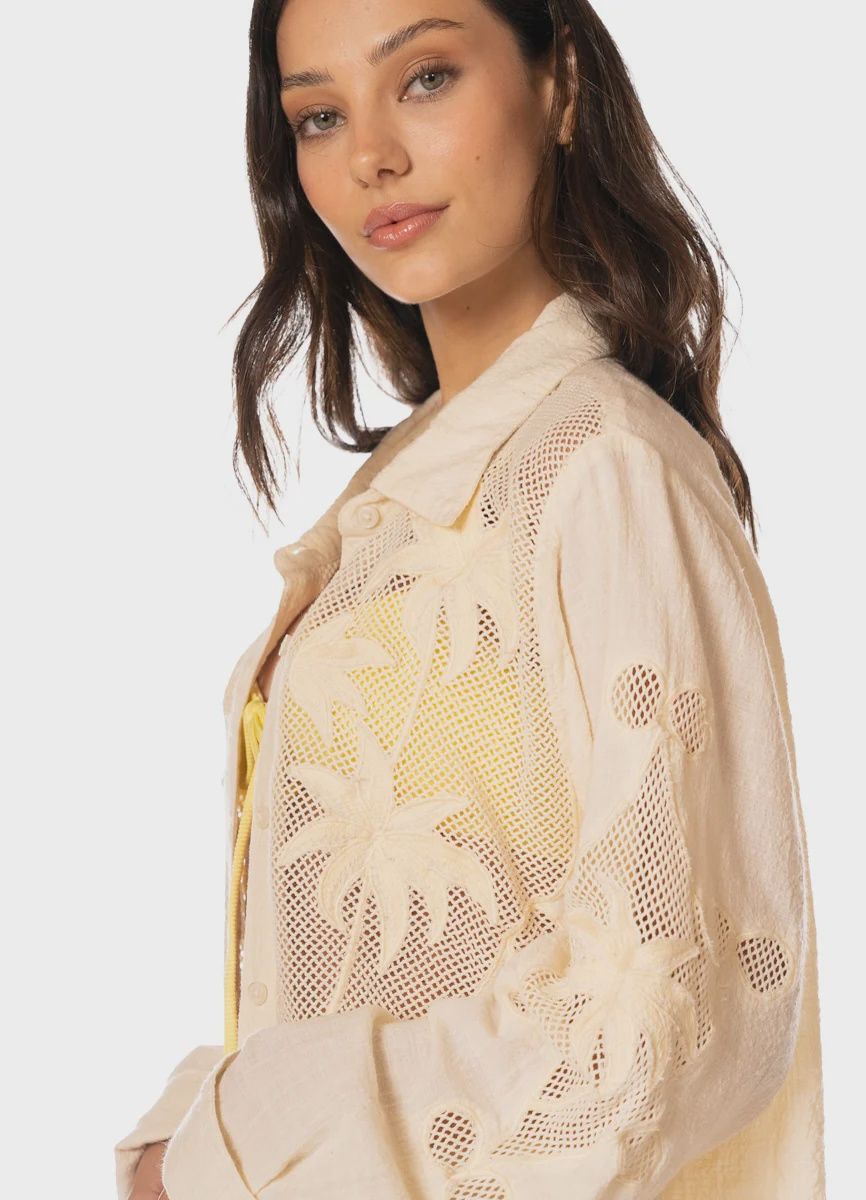 BEACH NETTING RORY LONG SHIRT