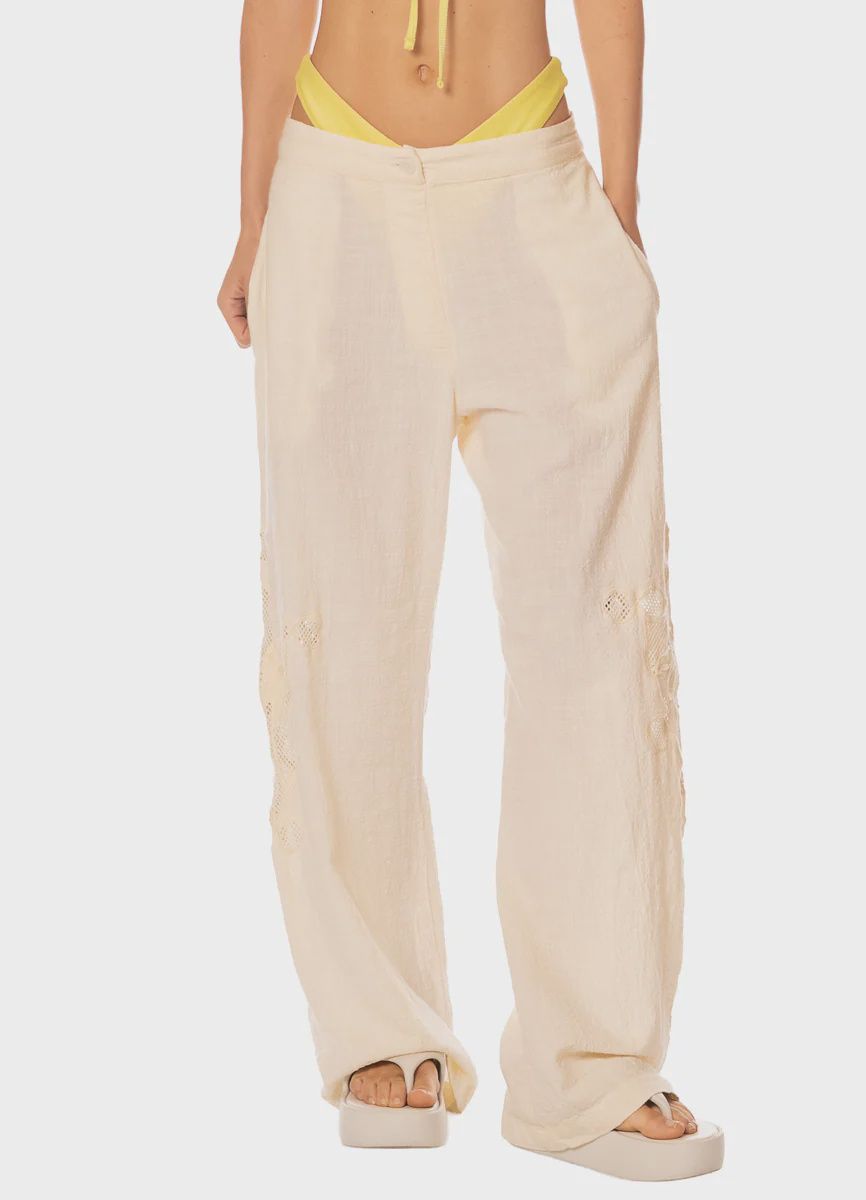 BEACH NETTING RANGI PANTS, Size: S