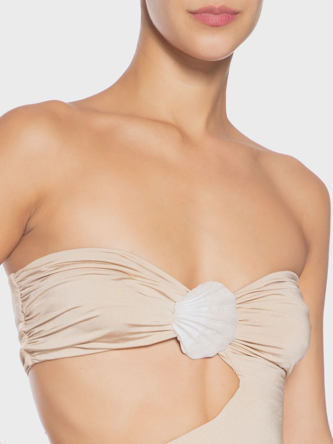 BEIGE SHELL MAXIDRES