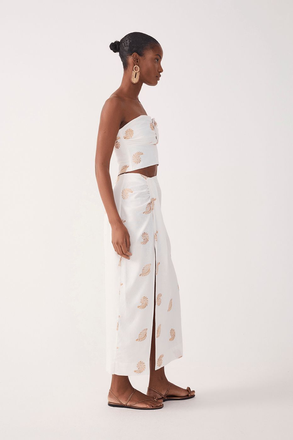 LUREX SHELL SKIRT