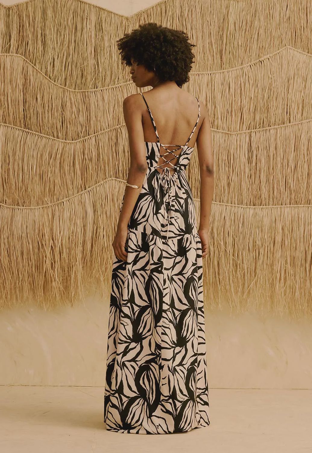 COSTAS BLACK MAXI DRESS