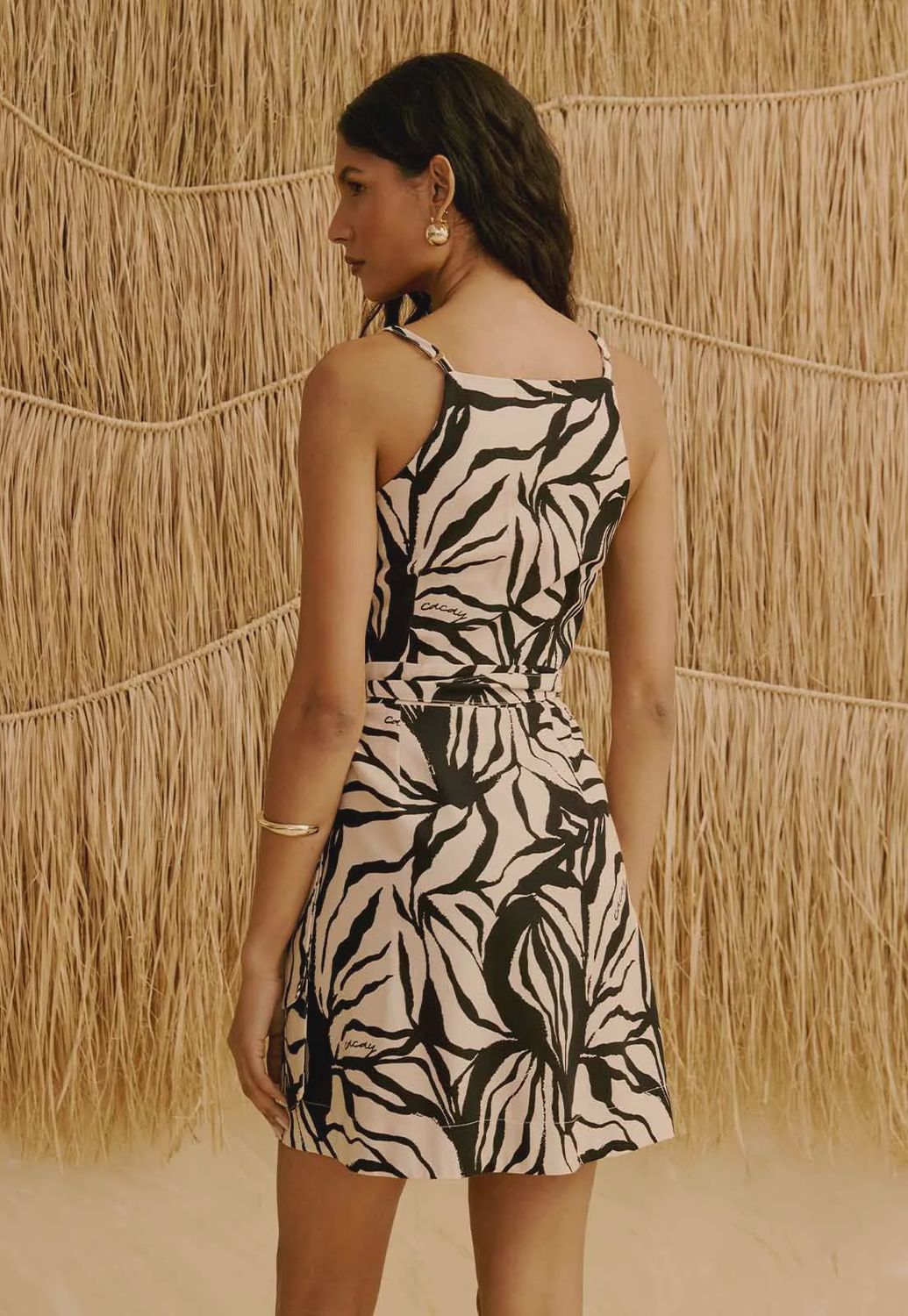 COSTAS BLACK SHORT DRESS