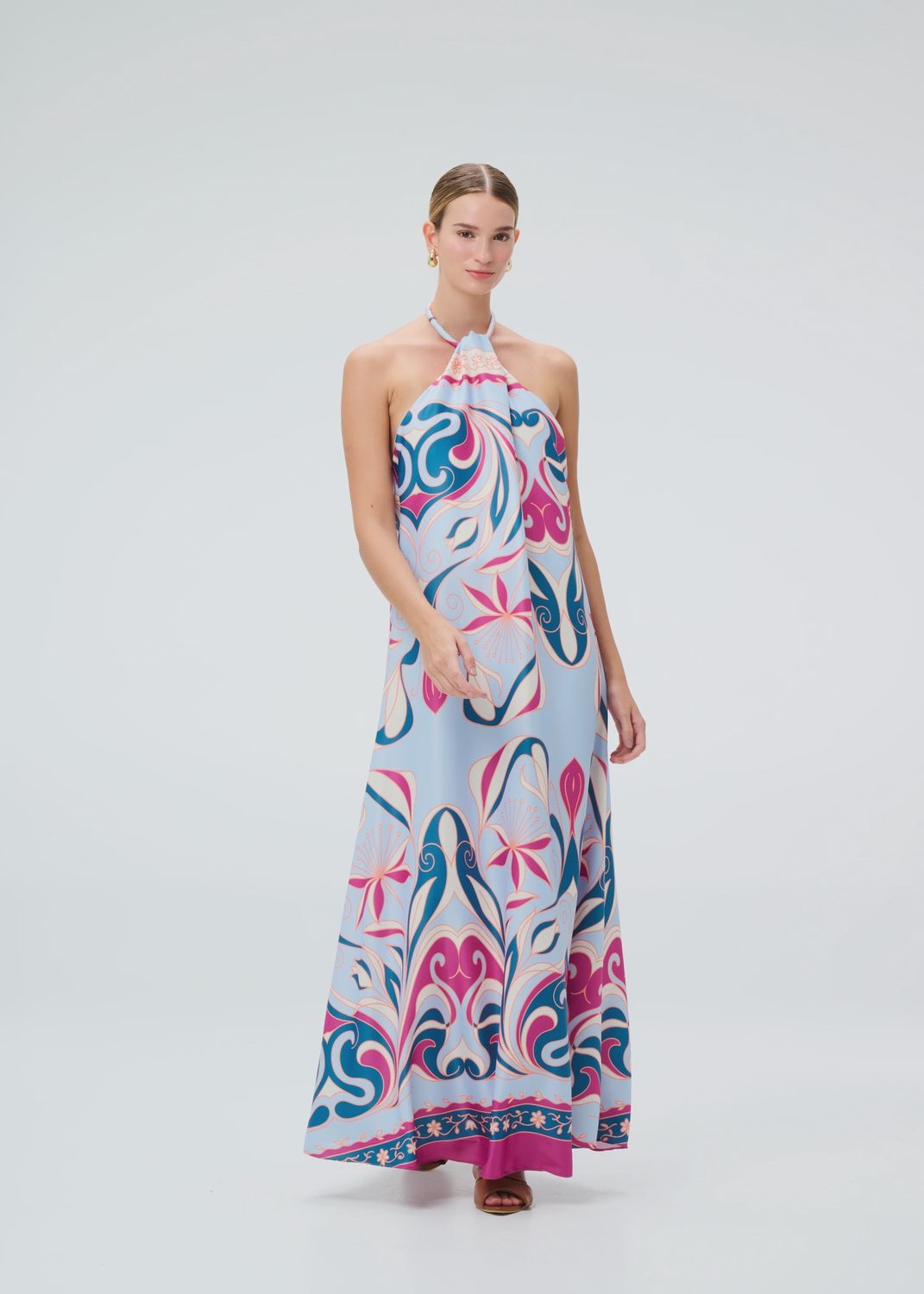 ONDINA DRESS MAXI, Size: S