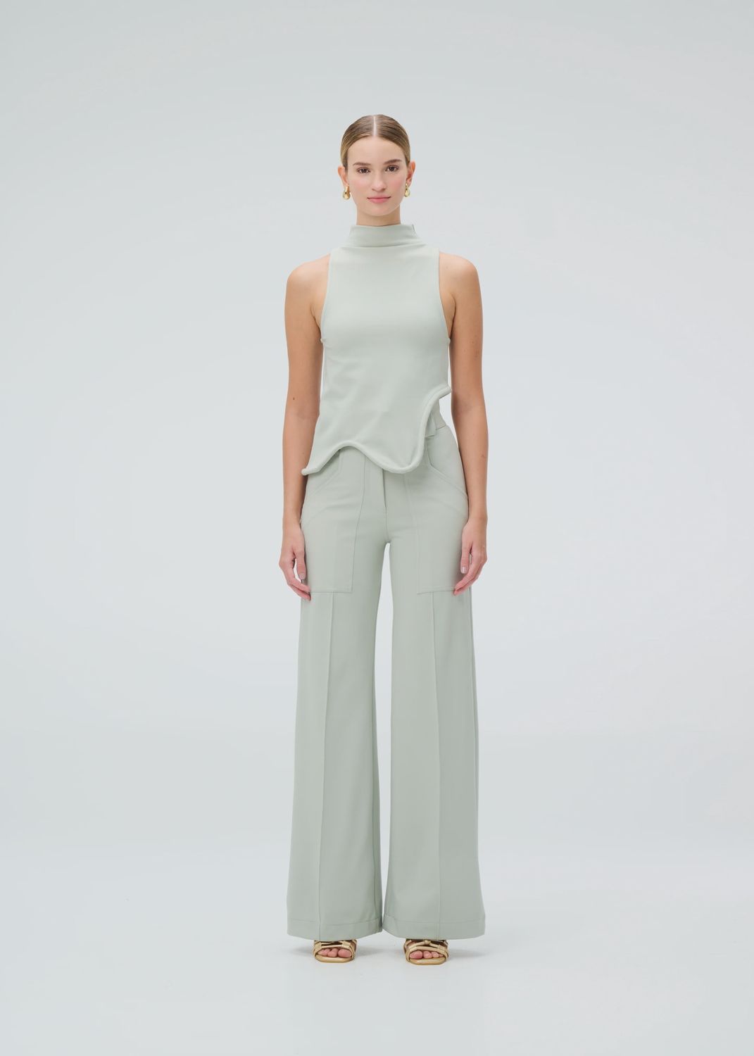 SERENA MINT PANTS, Size: XS