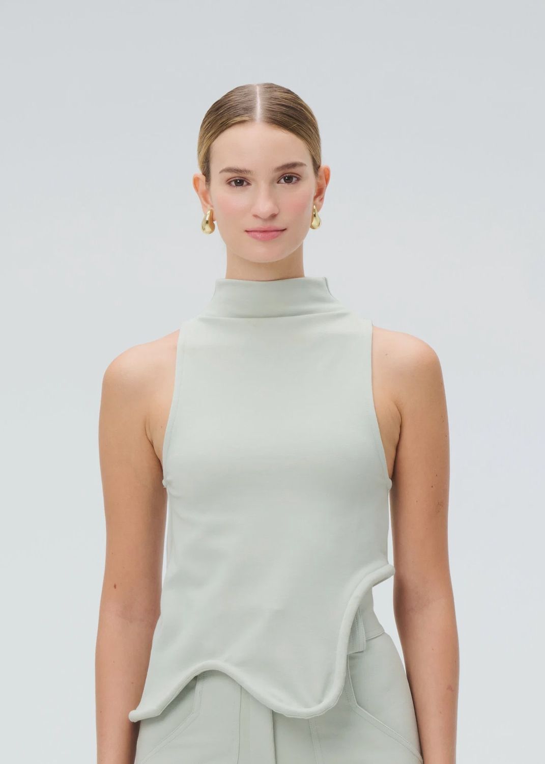 SERENA MINT TOP, Size: XS