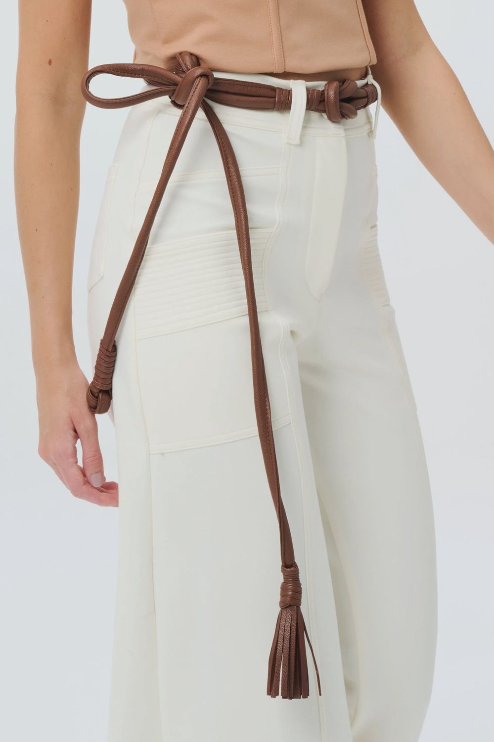 AURALIA BELT, Colour: BROWN
