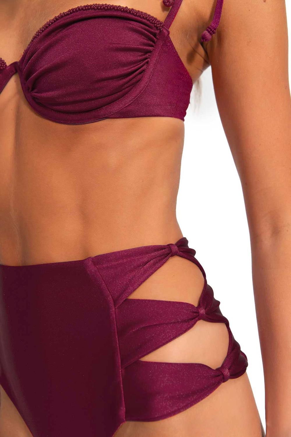 DONNA BIKINI TOP + WILLA CHERISH BOTTOM