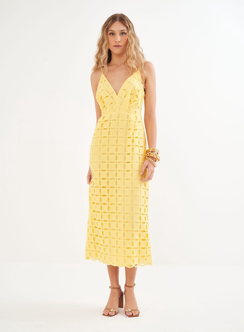 LAISE YELLOW  DRESS