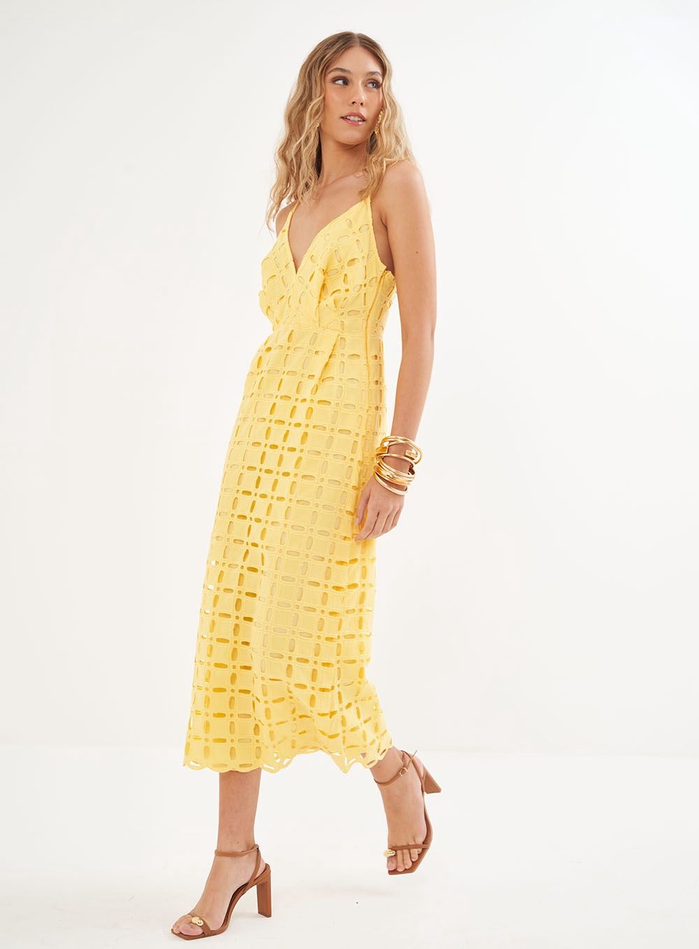 LAISE YELLOW  DRESS