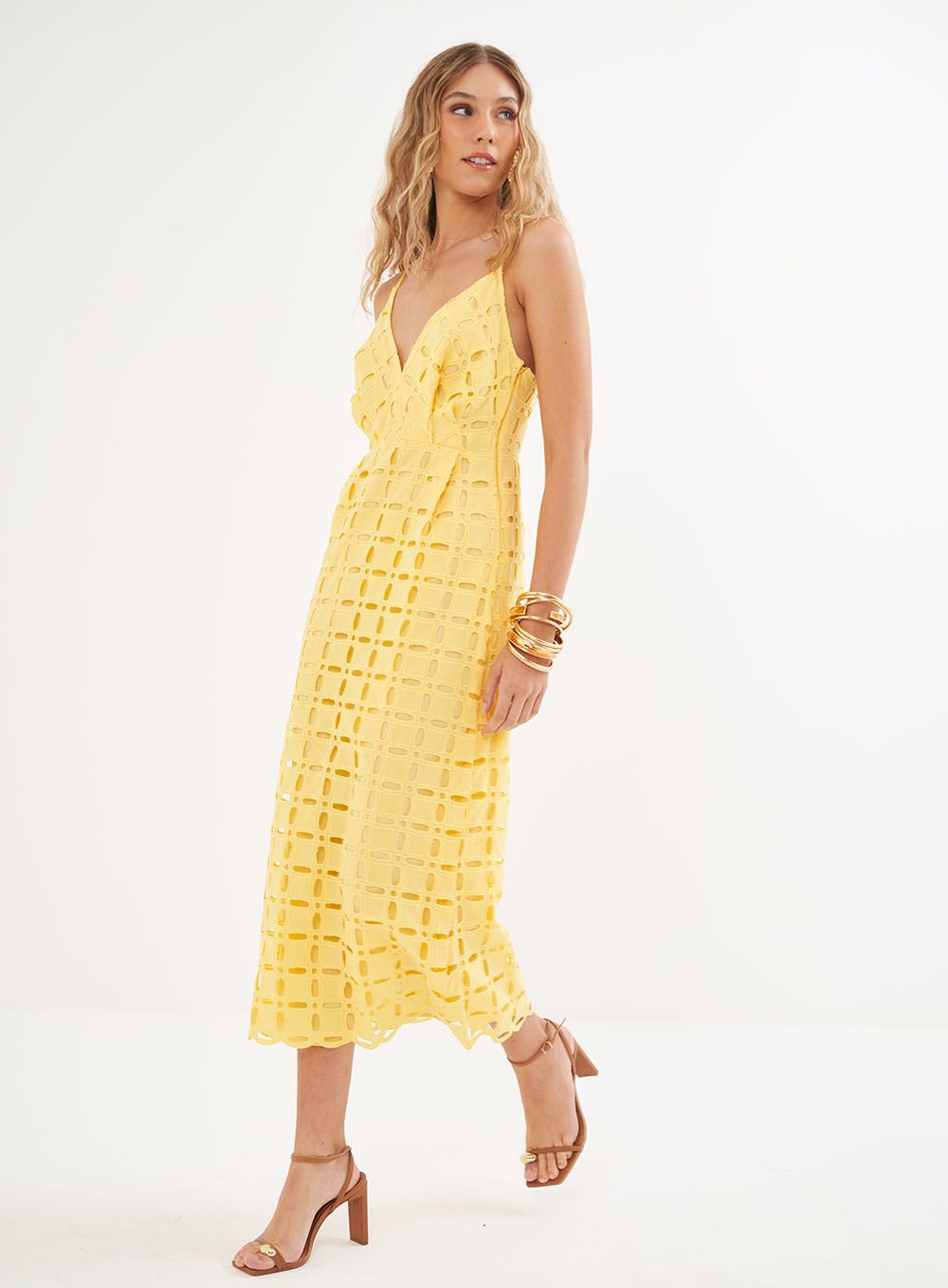 LAISE YELLOW  DRESS