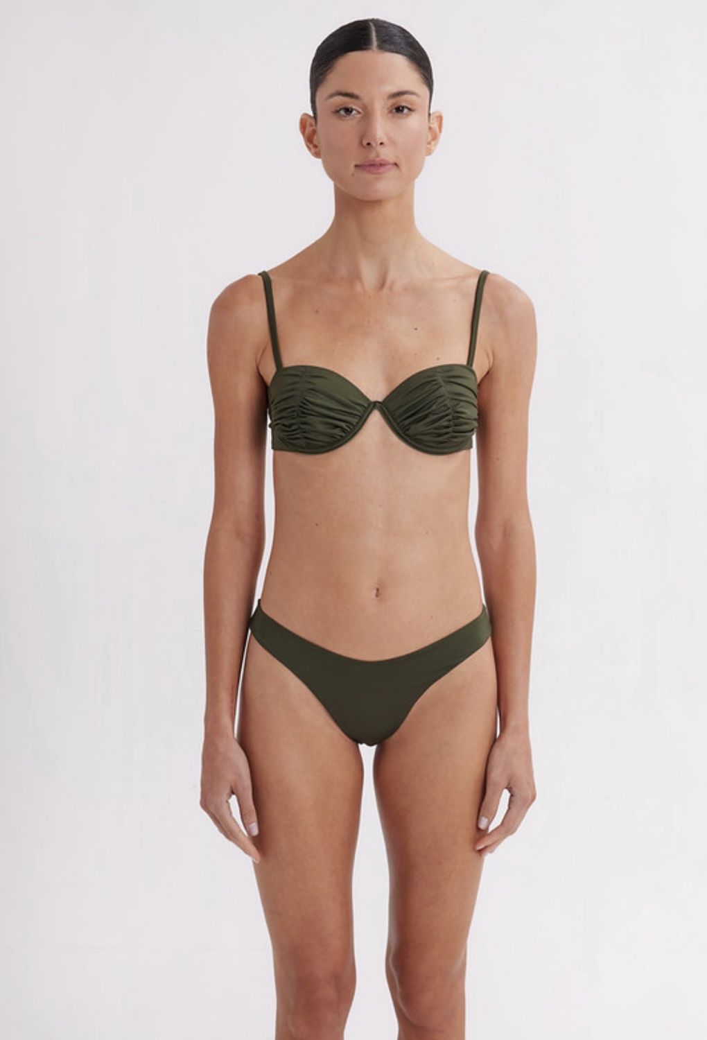 RHEA TOP + VICTORIA BOTTOM GREEN SET, Size: S