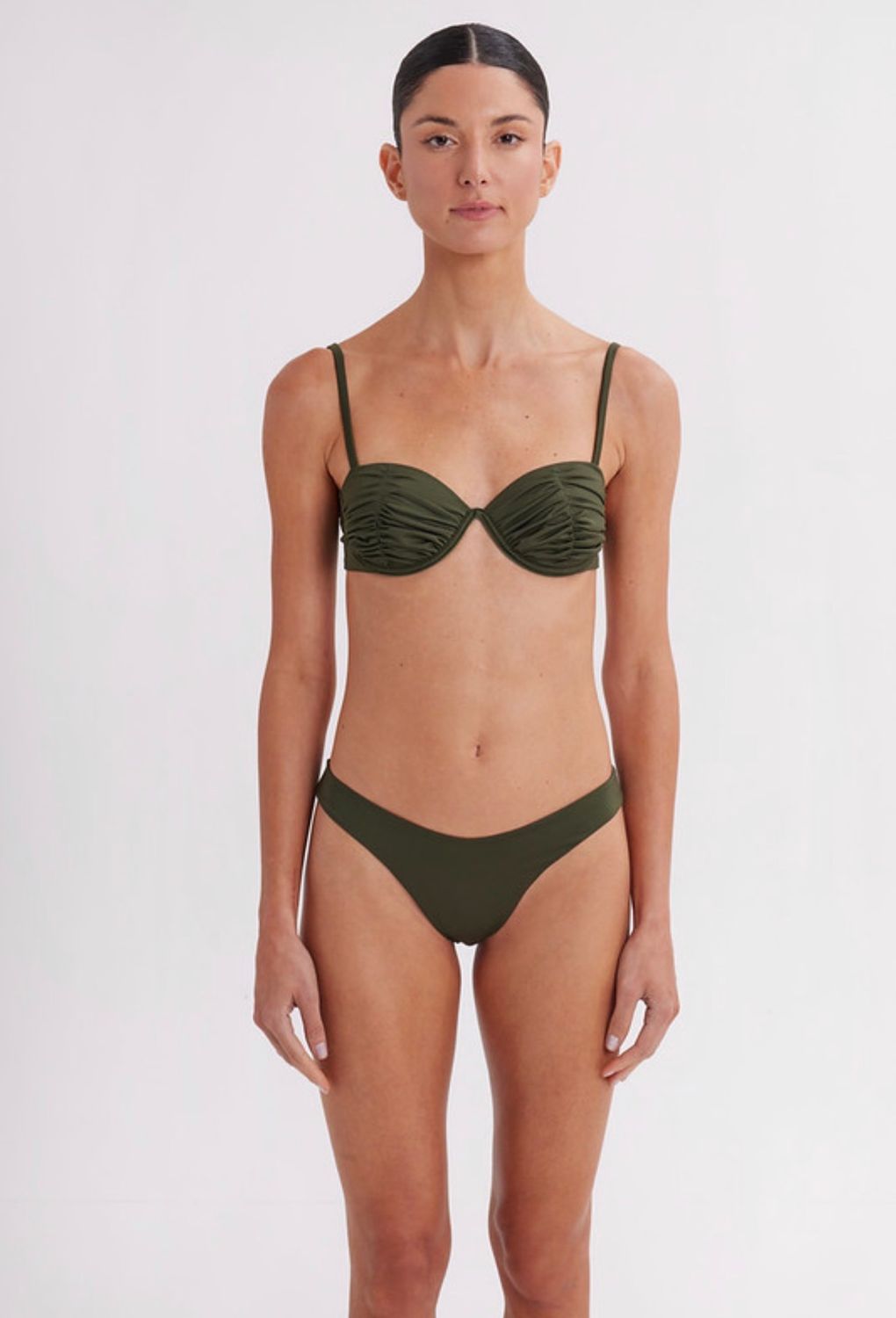RHEA TOP + VICTORIA BOTTOM GREEN SET, Size: S