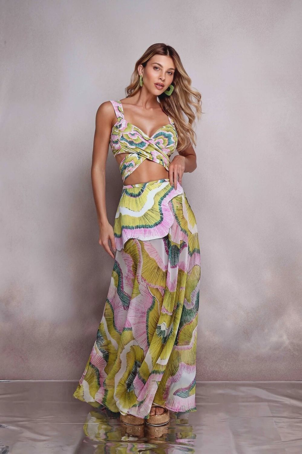AGATA  CIRCLE  SKIRT, Size: S