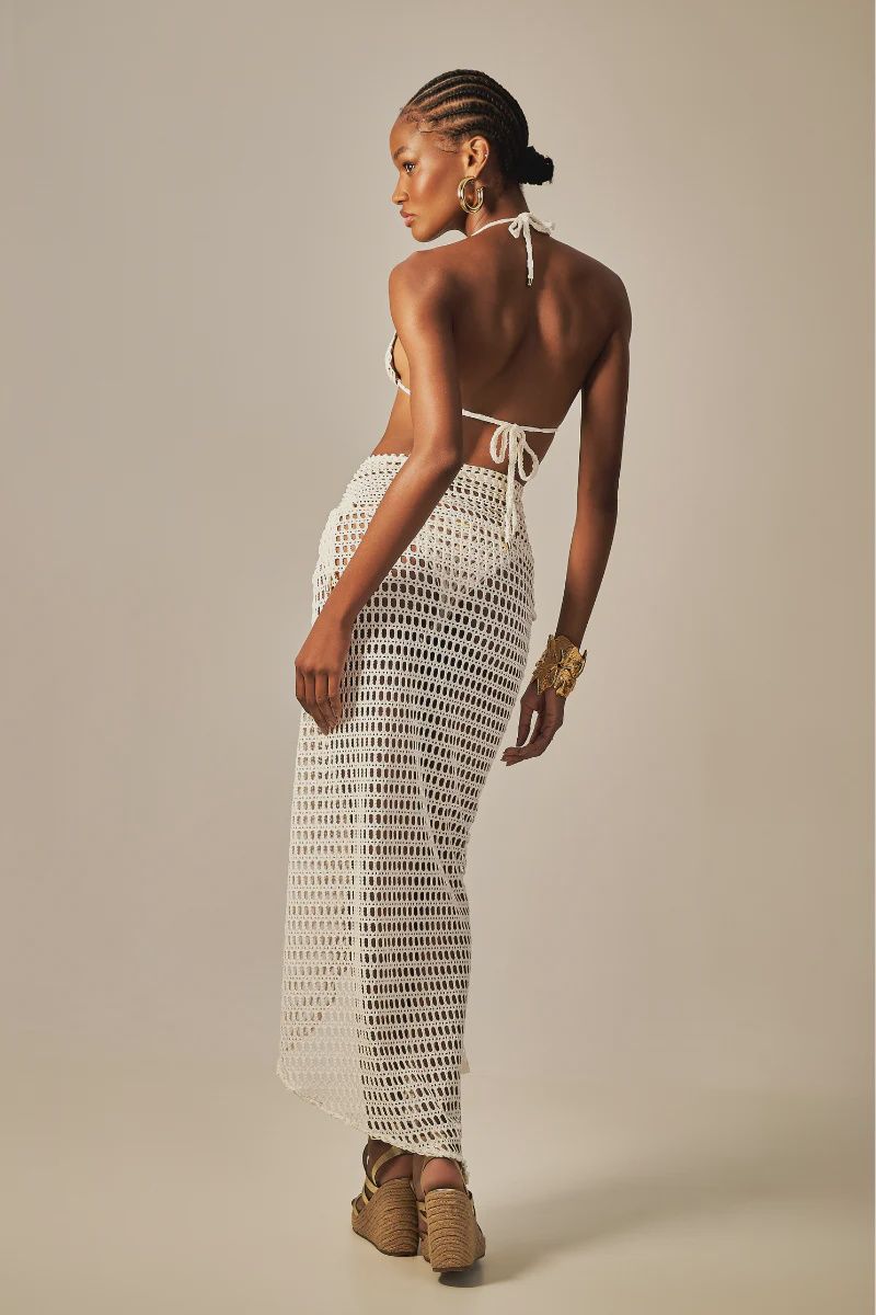 Rede Off White Lace Pareo